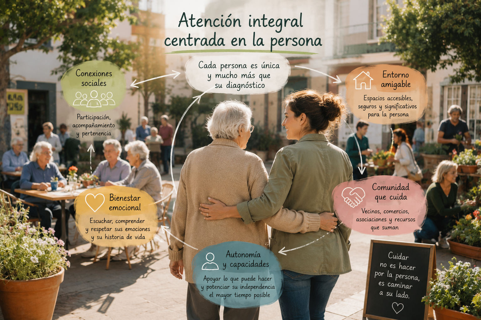 Modelo de Atención Centrada en la Persona: historia de vida, emociones, relaciones y entorno como piezas clave del cuidado